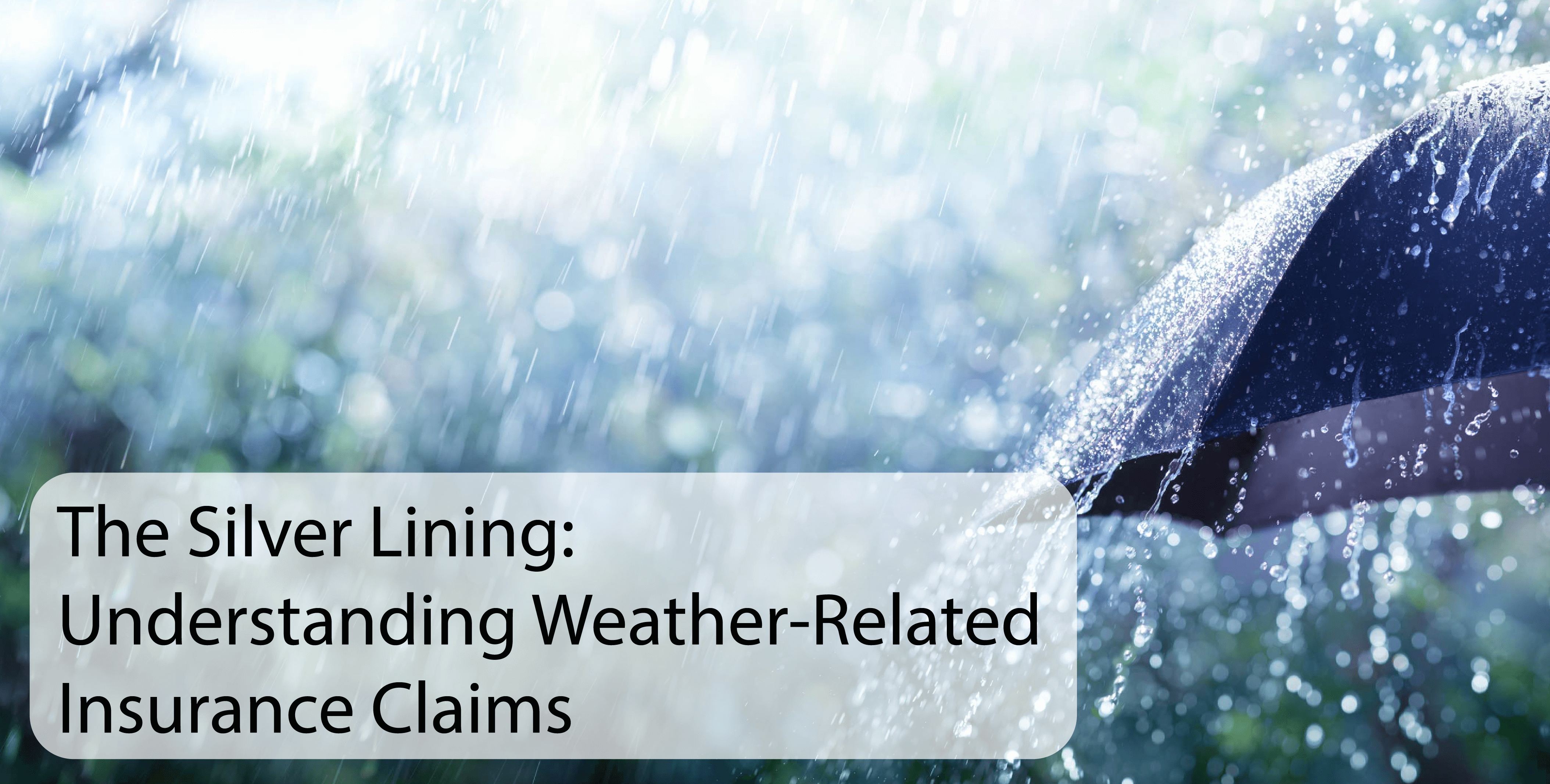 The Silver Lining: Understanding Weather-Related Insurance Claims